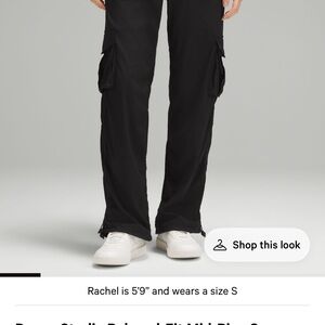 lululemon athletica Black Cargo Pants